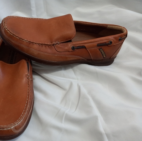 Mephisto Spinnaker Brown Leather Slip On Penny Loa - Picture 4 of 6